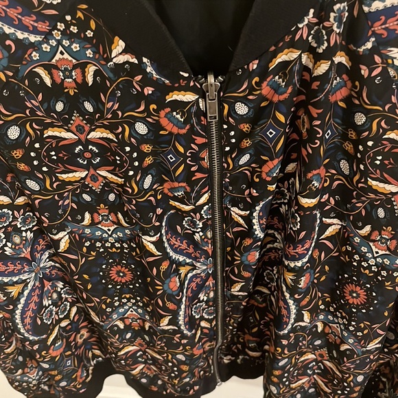 Merona Reversible Bomber Jacket. Size Large. - Picture 1 of 9